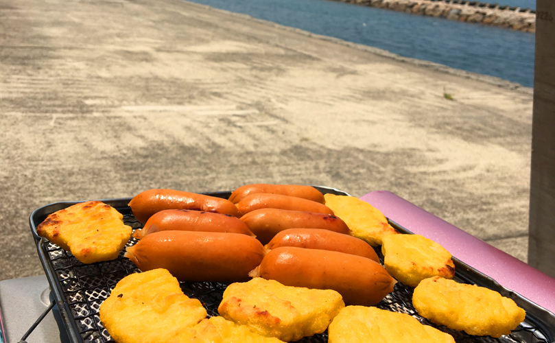 愛媛/新居浜で海と大島を眺めながら絶景オーシャンビューBBQができるバーベキュー会場