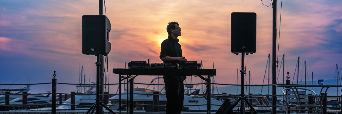 大阪北港マリーナ・中之島GATEサウスピアで開催しているDJイベント
